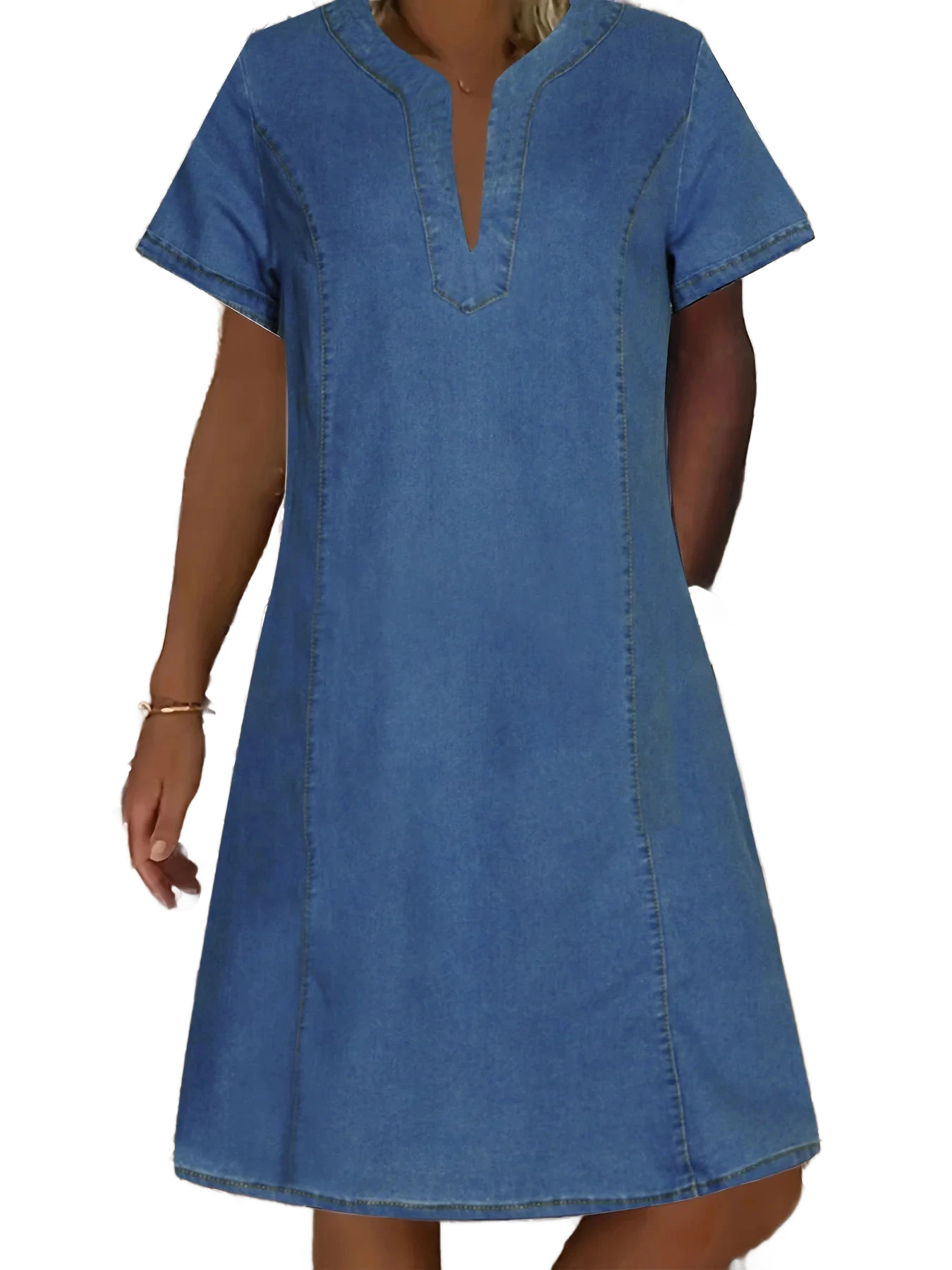 Amar Eden - שמלת ג'ינס וינטג' קייצית