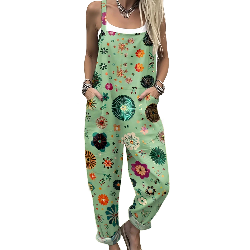 Amar Atara - אוברול פרחוני צבעוני וכובש