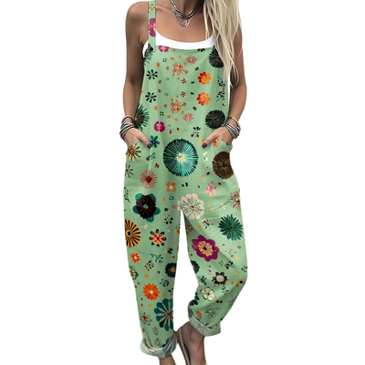 Amar Atara - אוברול פרחוני צבעוני וכובש