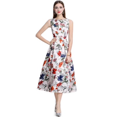 Amar™ Shoshana - חצאית קיץ פרחונית מחטבת