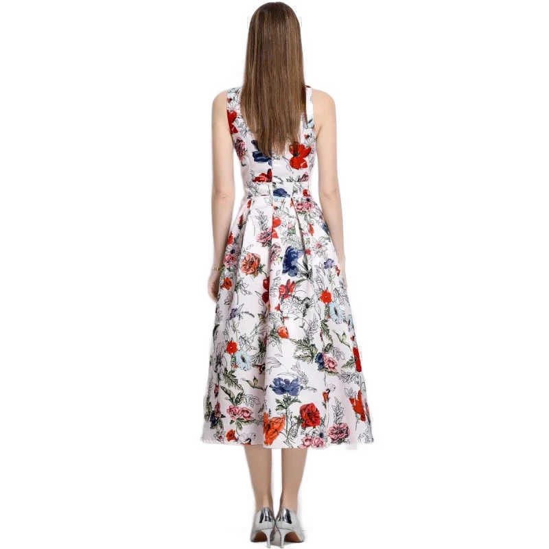 Amar™ Shoshana - חצאית קיץ פרחונית מחטבת