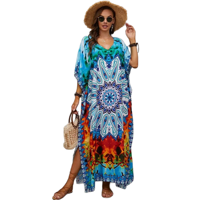 Amar™ Adi - שמלת כיסוי מקסימום חוף בוהו