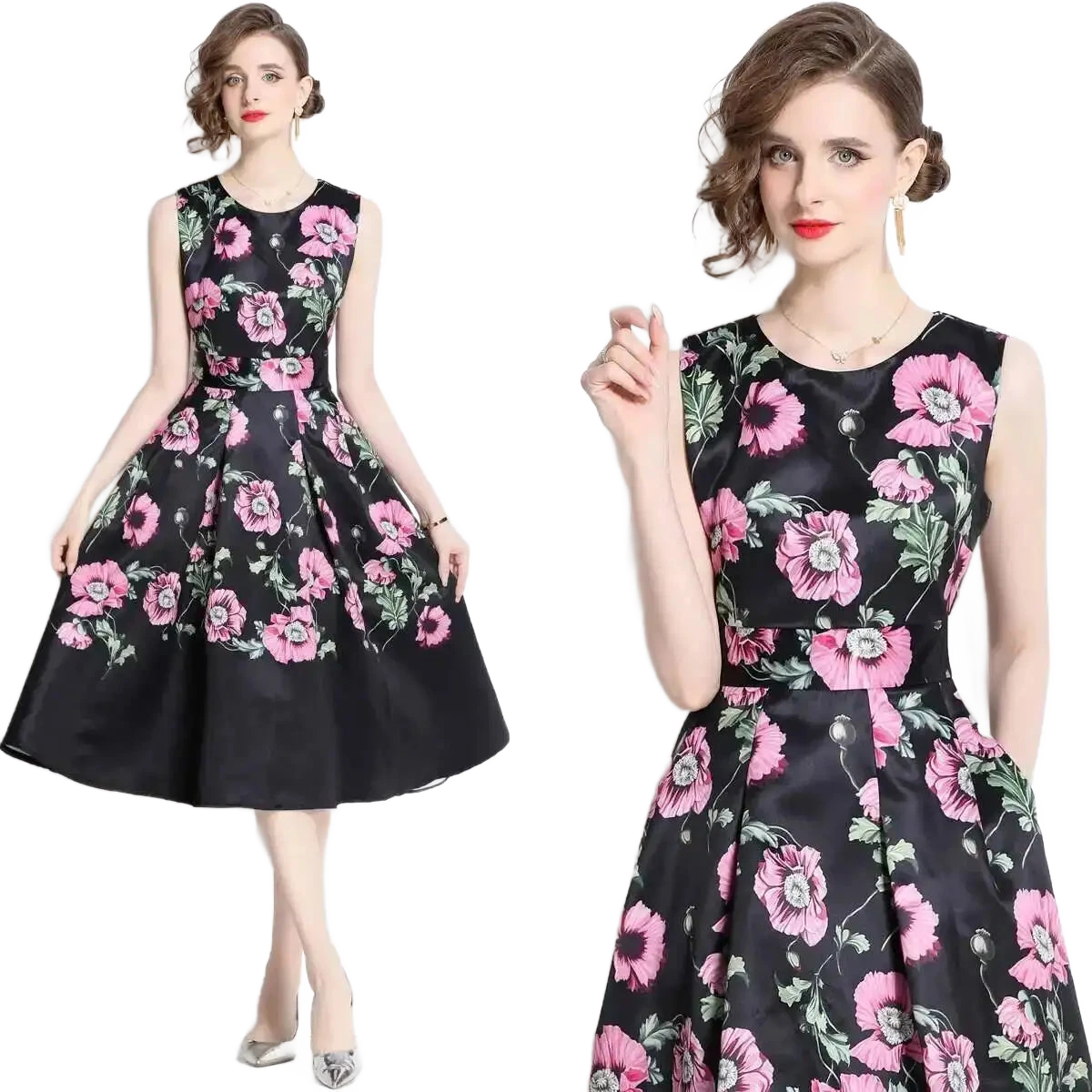 Amar™ Meital - שמלת קיץ פרחונית עוצרת נשימה