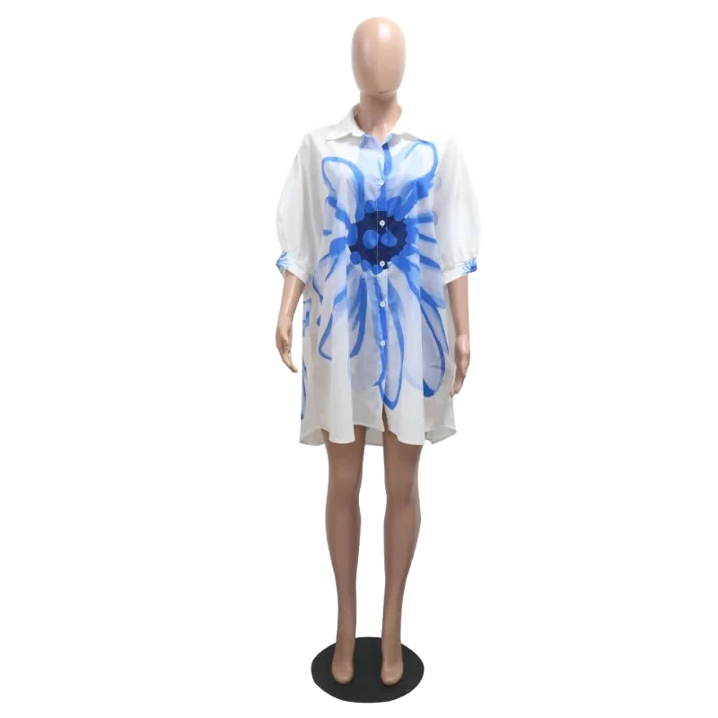 Amar™ Avigail - שמלת חולצה קז'ואל