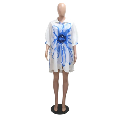 Amar™ Avigail - שמלת חולצה קז'ואל