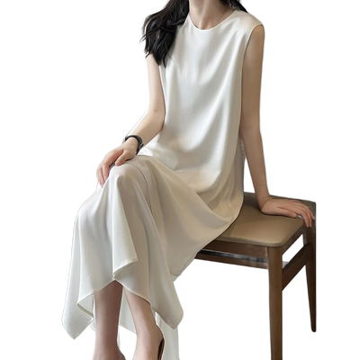 Amar Batya - שמלת קיץ ללא שרוולים בסגנון צרפתי