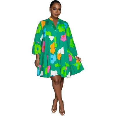 Amar™ Hadar - שמלת חולצה רחבה