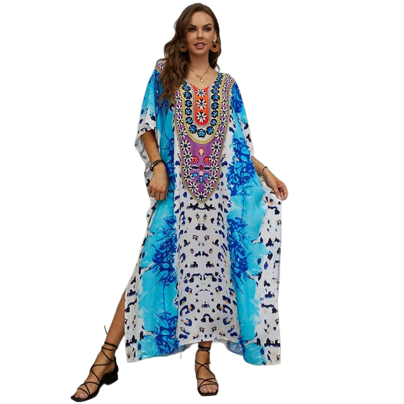 Amar™ Adi - שמלת כיסוי מקסימום חוף בוהו