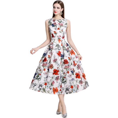 Amar™ Shoshana - חצאית קיץ פרחונית מחטבת