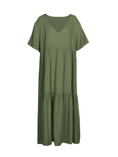 Amar™ Eden - שמלת מידי פליסה