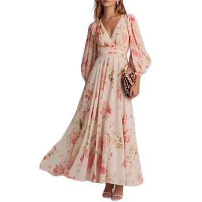 Amar™ Shaked - שמלת מקסי פרחונית אביבית