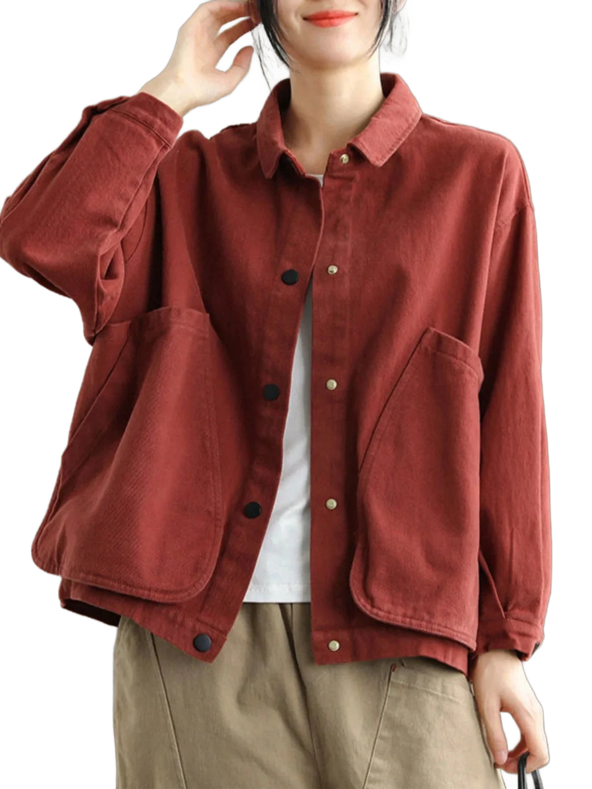 Amar™ Shira - מעיל ארוך עם שרוולים ארוכים