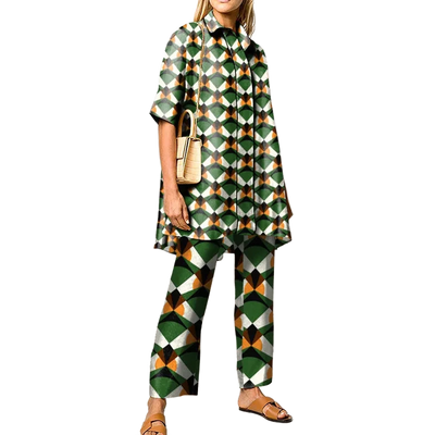 Amar™ Mijal - סט מודפס קז'ואל