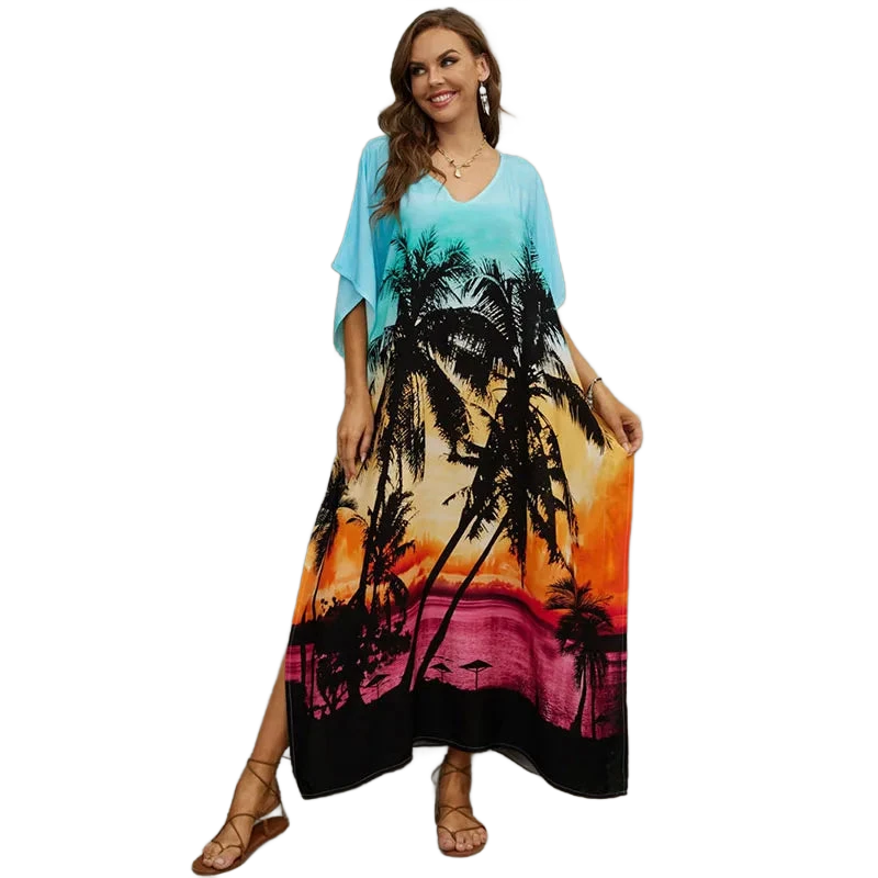 Amar™ Adi - שמלת כיסוי מקסימום חוף בוהו