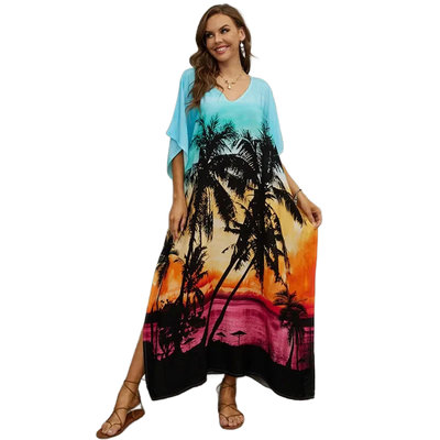 Amar™ Adi - שמלת כיסוי מקסימום חוף בוהו