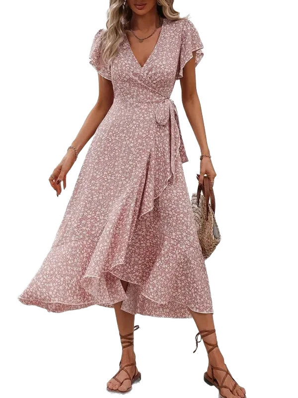 Amar Adina - שמלה קיצית מחמיאה ואלגנטית