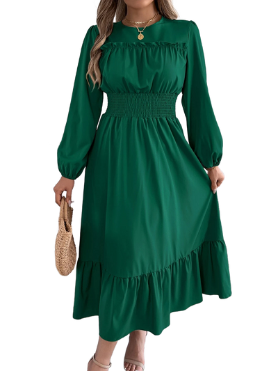 Amar™ Ronit - שמלת חורף סתיו אלגנטית ומחמיאה