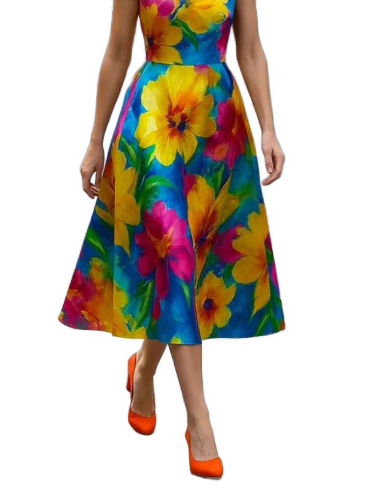 Amar™ Tirza - שמלת מידי קלאסית אלגנטית