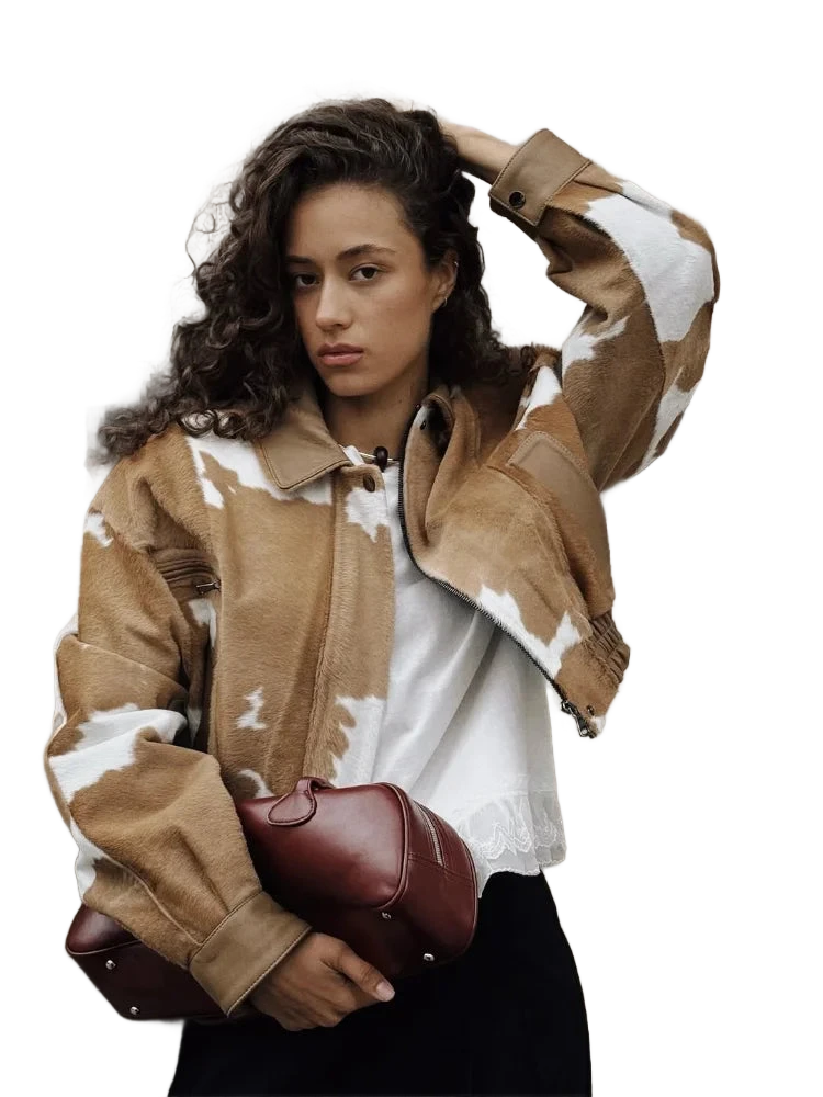 Amar™ Varda - סט 2 חלקים מעור מודפס