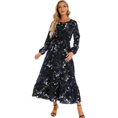 Amar™ Leah - שמלות מקסי בדי פרחים בוהו