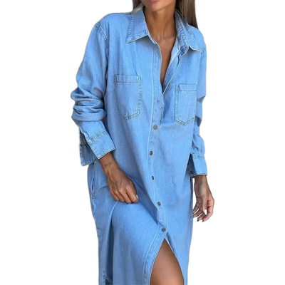 Amar™ Atara - שמלת מקסי אלגנטית ונינוחה