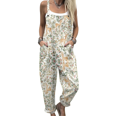 Amar Ronit - אוברול פרחוני בוהו שיק לנשים