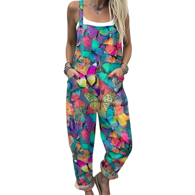 Amar Eden - אוברול פרחוני קייצי לנשים