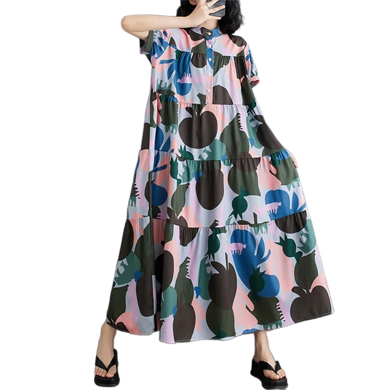 Amar™ Atara - שמלת בוהו שיק קייצית ורחבה