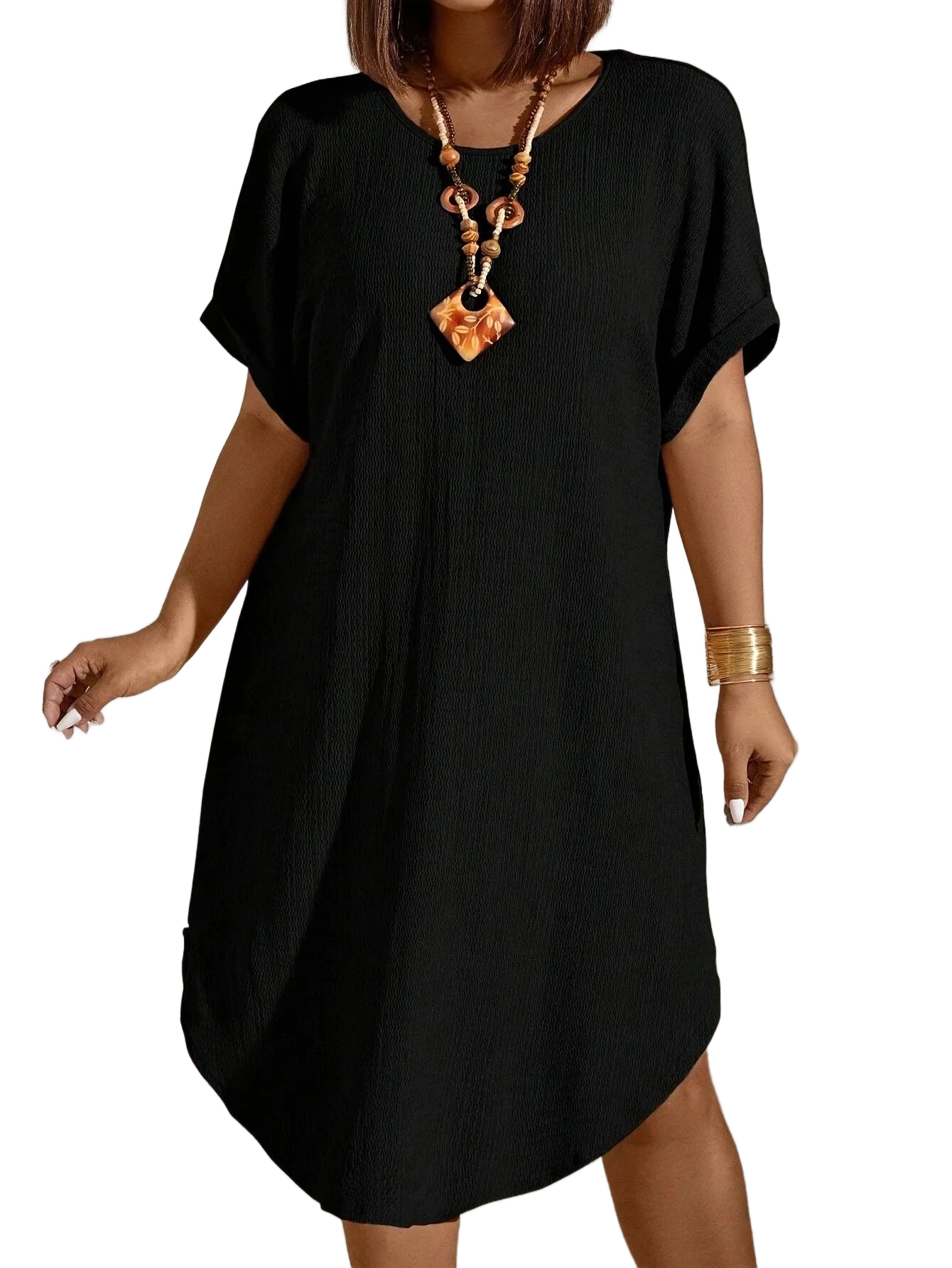 Amar™ Maya - שמלה עם שרוולים קצרים