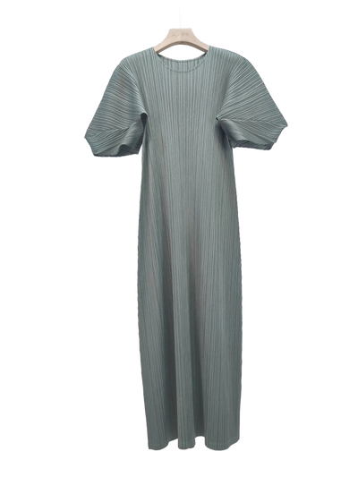 Amar™ Yael - שמלת מקסי עם צווארון עגול