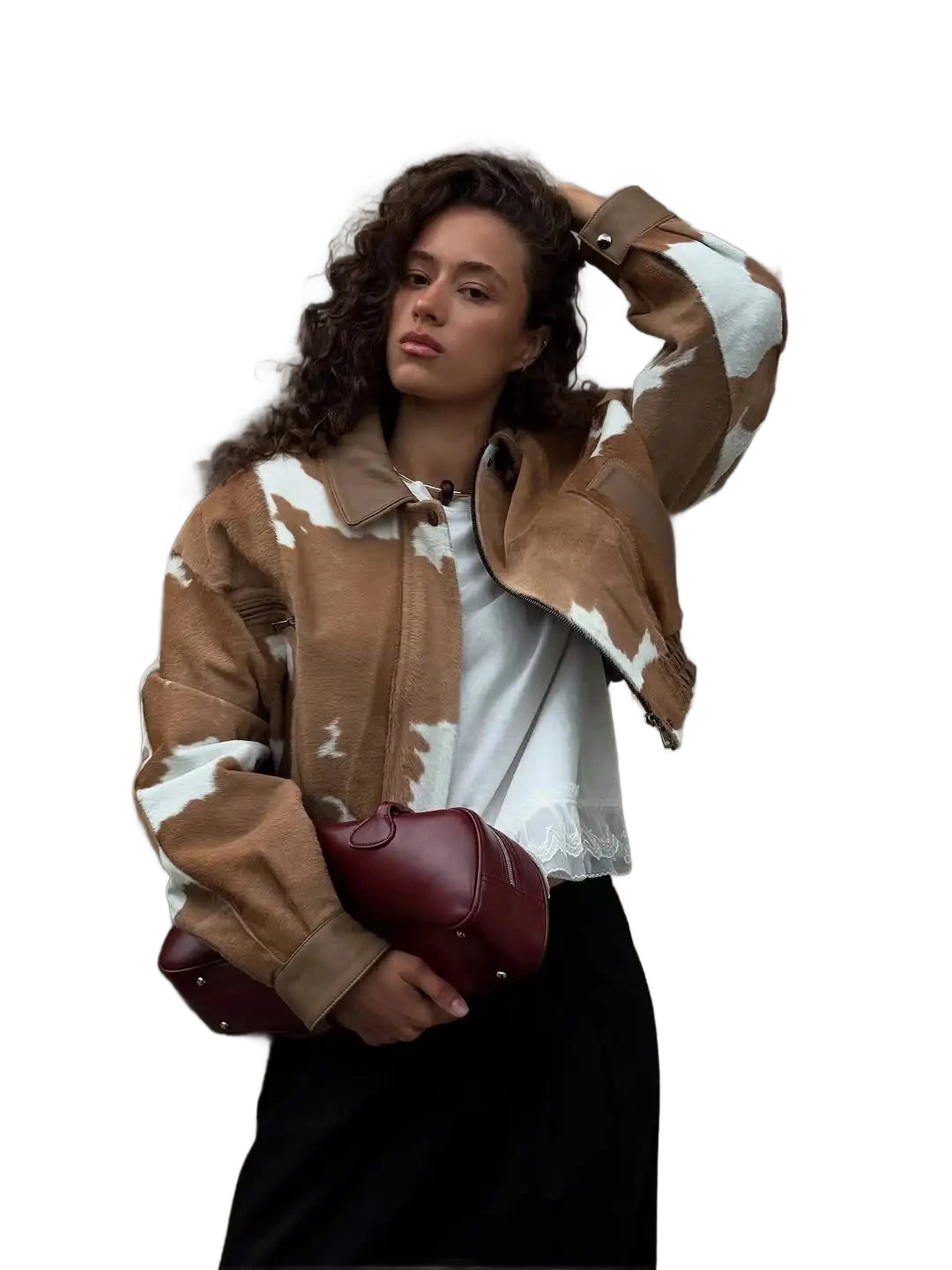 Amar™ Varda - סט 2 חלקים מעור מודפס