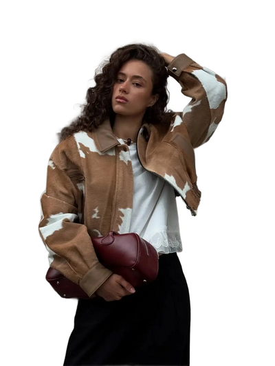 Amar™ Varda - סט 2 חלקים מעור מודפס