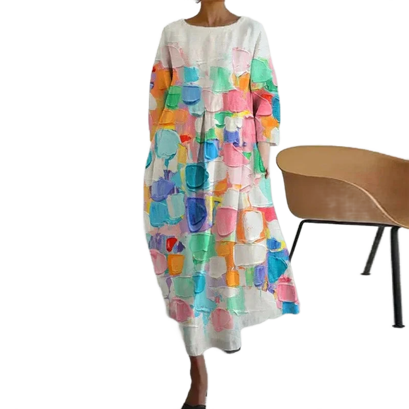 Amar™ Zohar - שמלת מקסי פרחונית