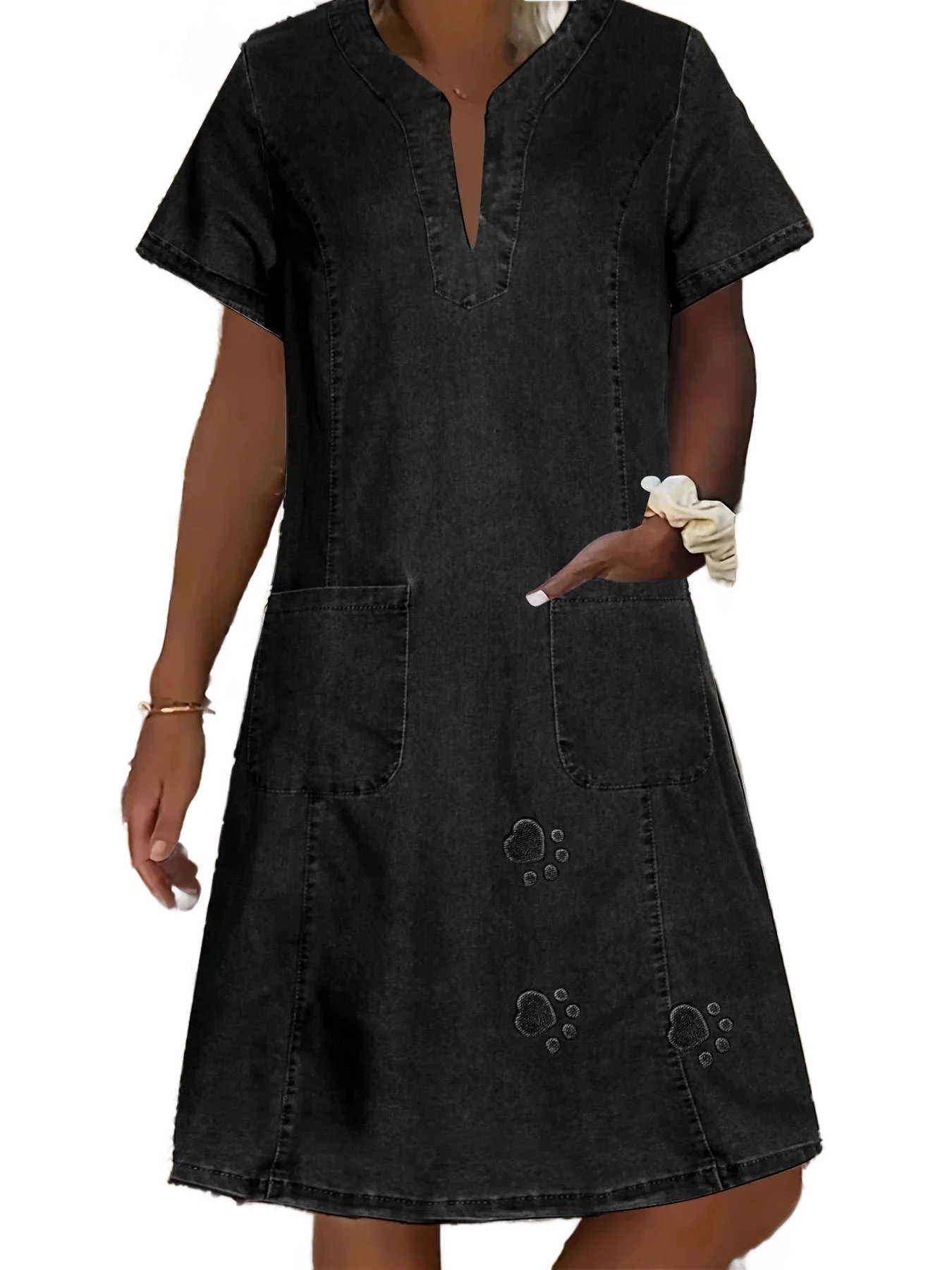 Amar Eden - שמלת ג'ינס וינטג' קייצית