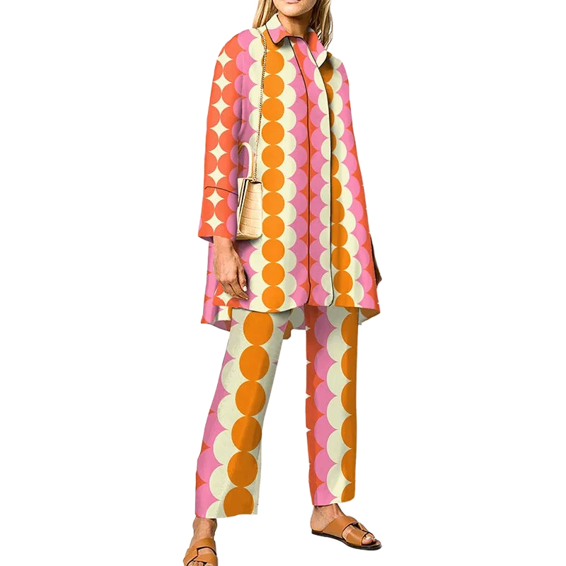 Amar™ Mijal - סט מודפס קז'ואל