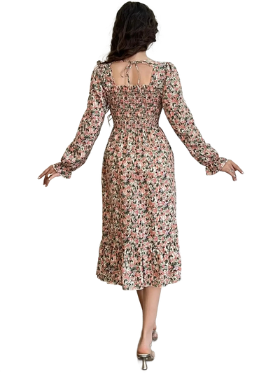 Amar™ Hodaya - שמלת מוסלין פרחונית לנשים