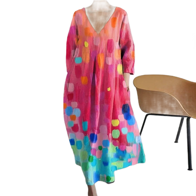 Amar™ Zohar - שמלת מקסי פרחונית