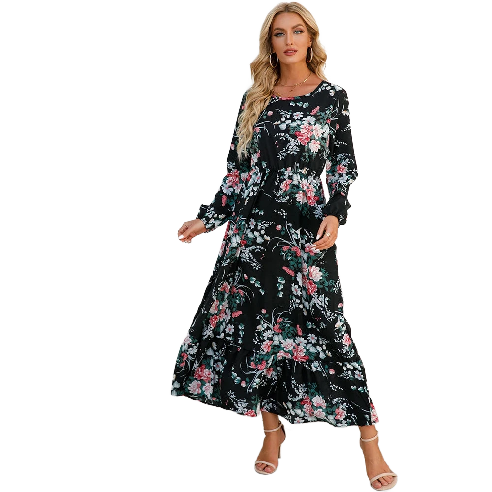 Amar™ Leah - שמלות מקסי בדי פרחים בוהו