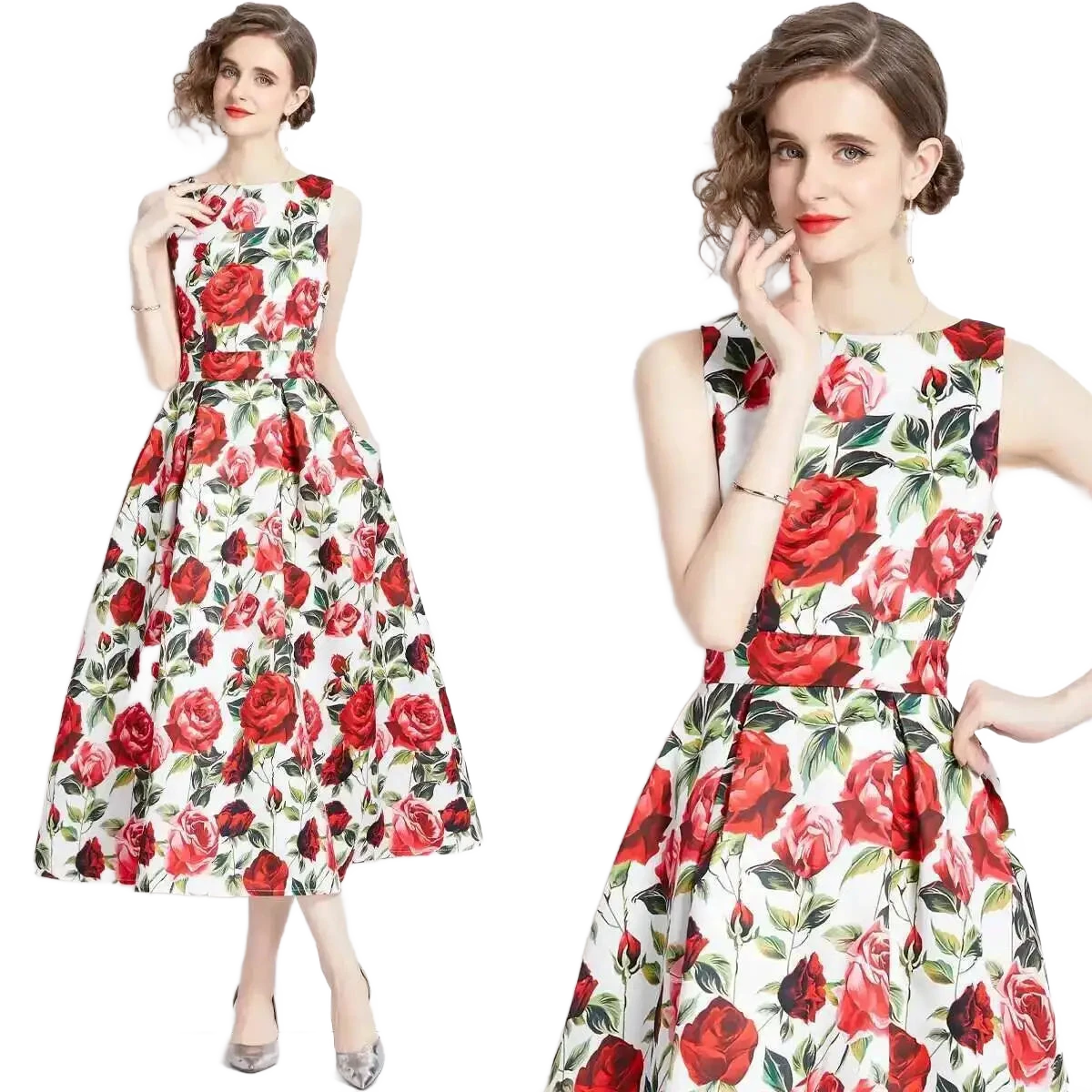 Amar™ Meital - שמלת קיץ פרחונית עוצרת נשימה