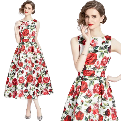 Amar™ Meital - שמלת קיץ פרחונית עוצרת נשימה