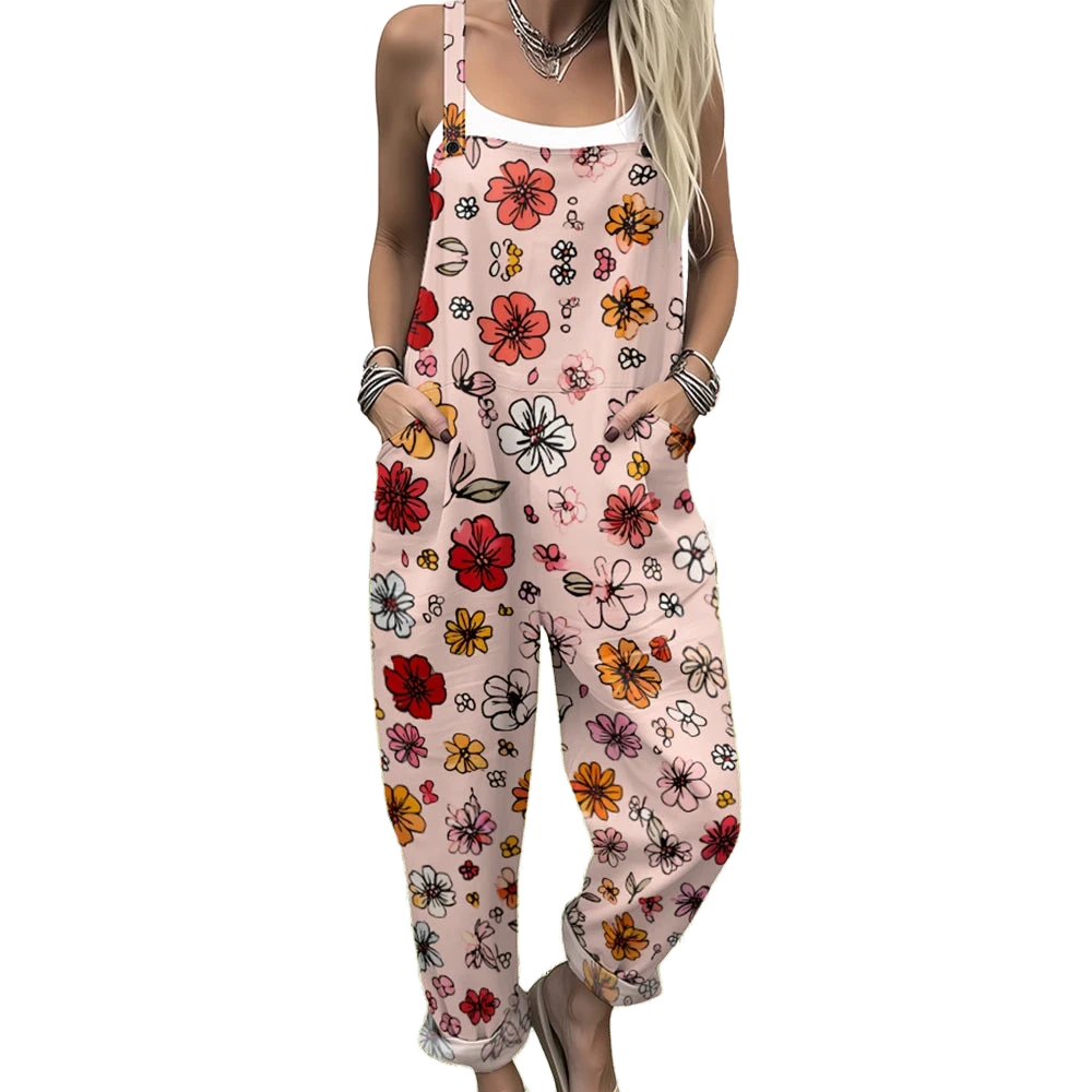 Amar Atara - אוברול פרחוני צבעוני וכובש