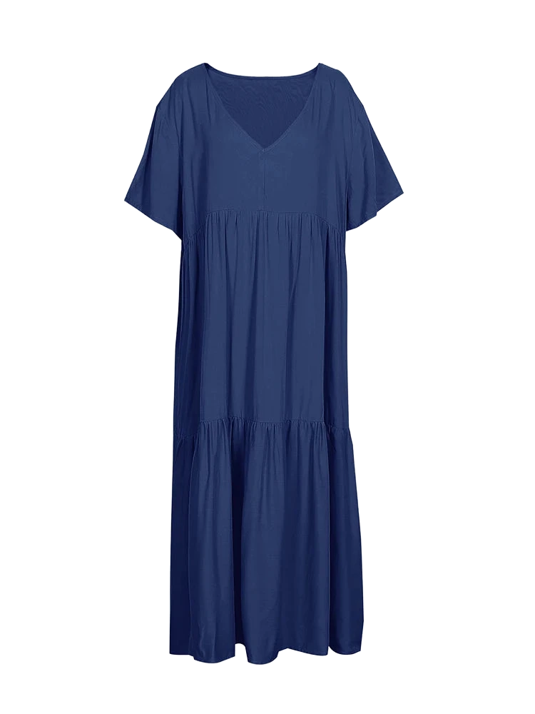 Amar™ Eden - שמלת מידי פליסה