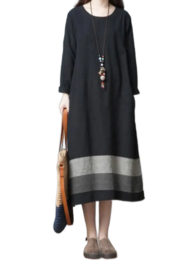 Amar™ Atara - שמלת נוחות וינטג' מחמיאה