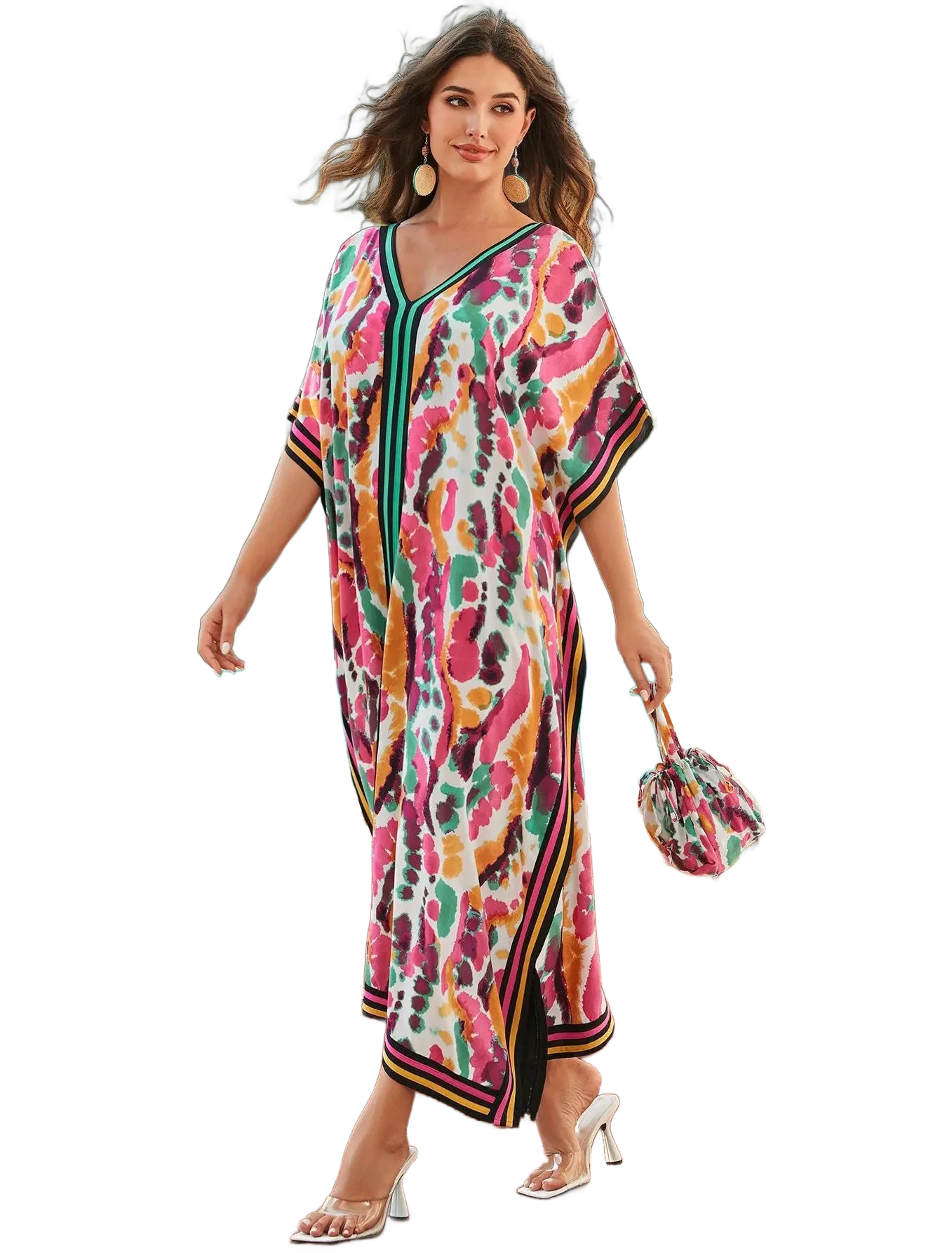 Amar™ Maya - שמלת קאפטן לנשים במידות גדולות