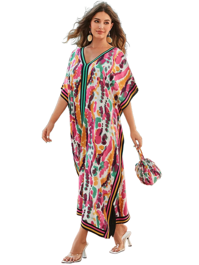 Amar™ Maya - שמלת קאפטן לנשים במידות גדולות