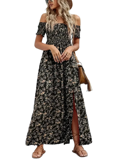 Amar™ Hagar - שמלה עם כתף אחת ושסע בשוליים