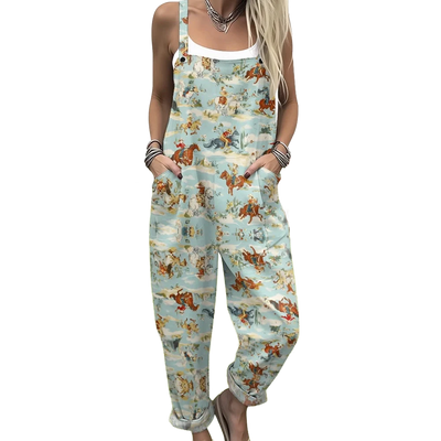 Amar Ronit - אוברול פרחוני בוהו שיק לנשים