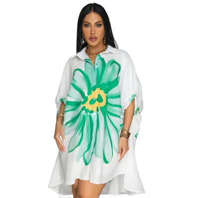 Amar™ Avigail - שמלת חולצה קז'ואל