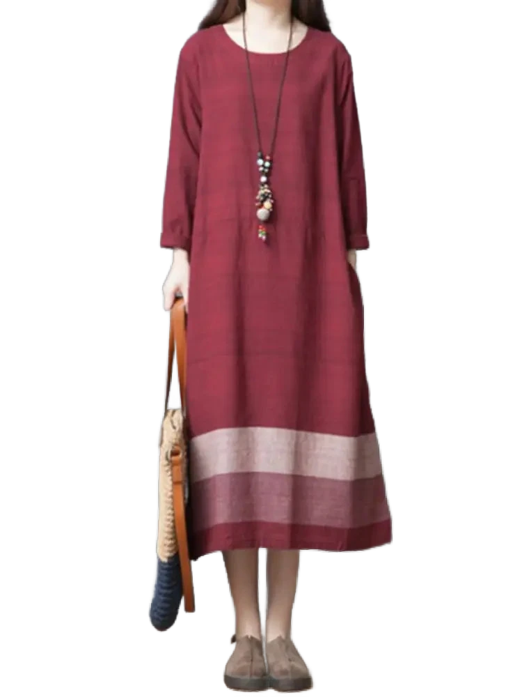 Amar™ Atara - שמלת נוחות וינטג' מחמיאה