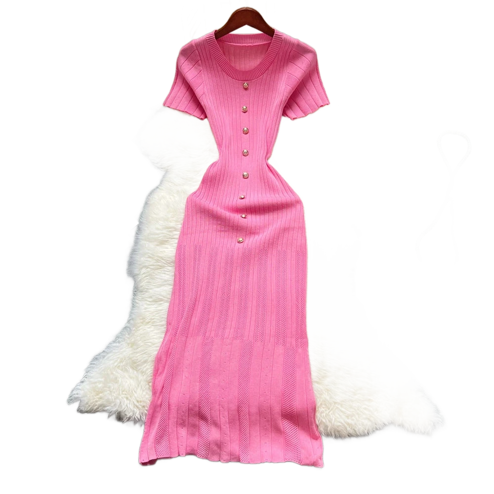 Amar™ Malka - שמלת קיץ סרוגה אלגנטית